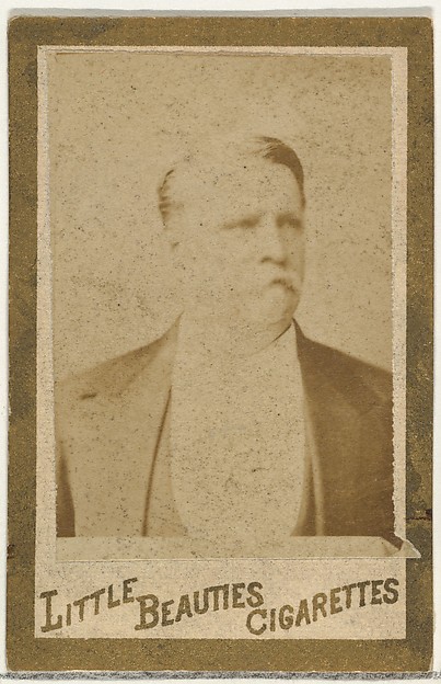 Allen & Ginter, From the Actresses and Celebrities series (N60, Type 1) promoting Little Beauties Cigarettes for Allen & Ginter brand tobacco products