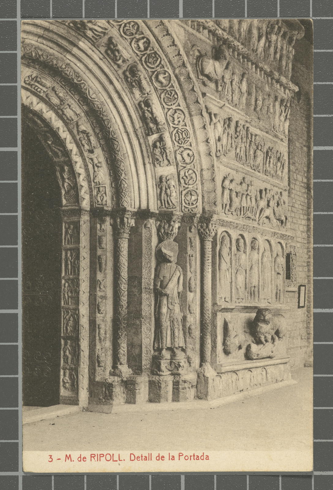 Desconegut, 3 - M. de Ripoll. Detall de la Portada
