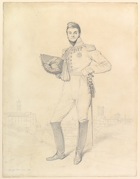 Jean Auguste Dominique Ingres, General Louis-Étienne Dulong de Rosnay