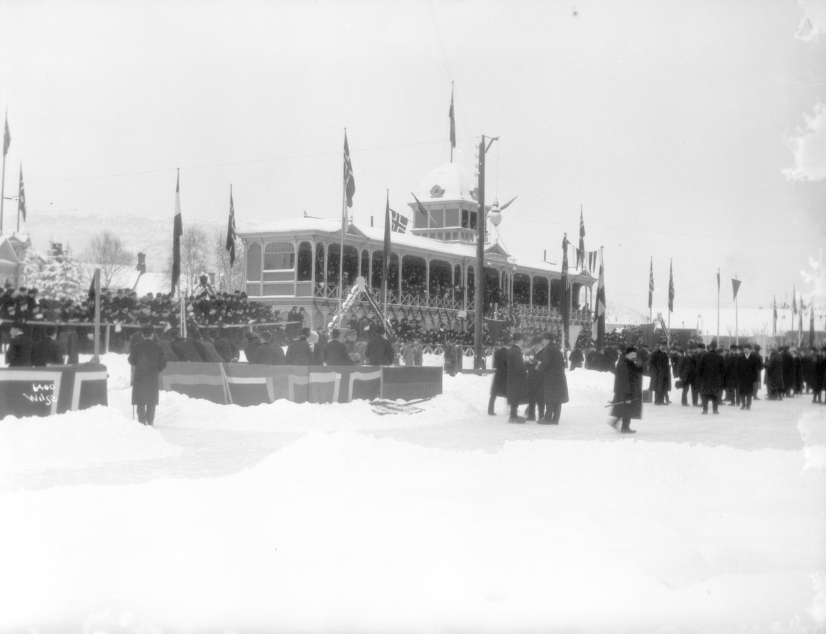 Anders Beer Wilse, Prot: Trondhjem - Skøitebanen 1907