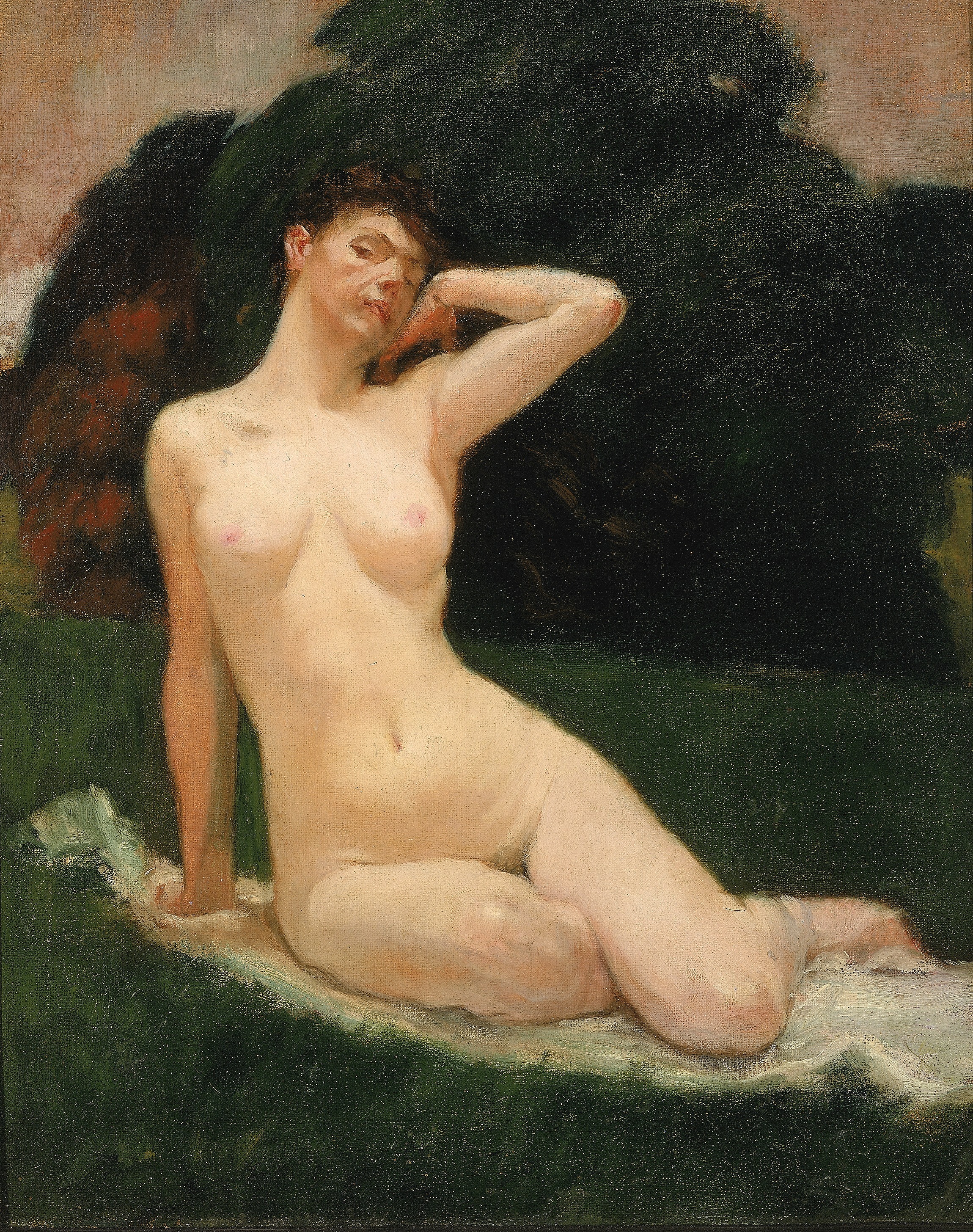 Kenyon Cox, Study for "Evening"