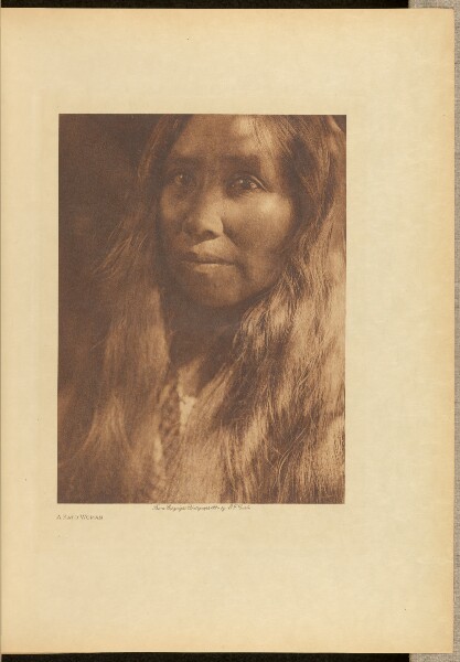 Edward S. Curtis, A Kato Woman