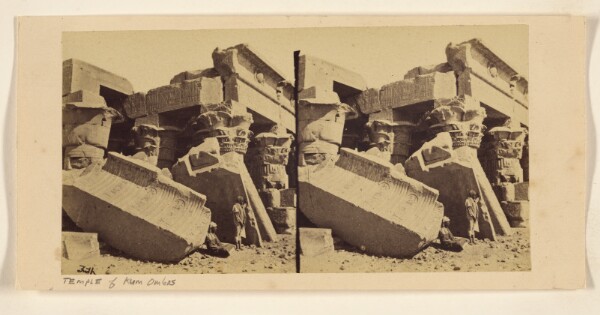 Francis Frith, The Temple of Koum Ombos.