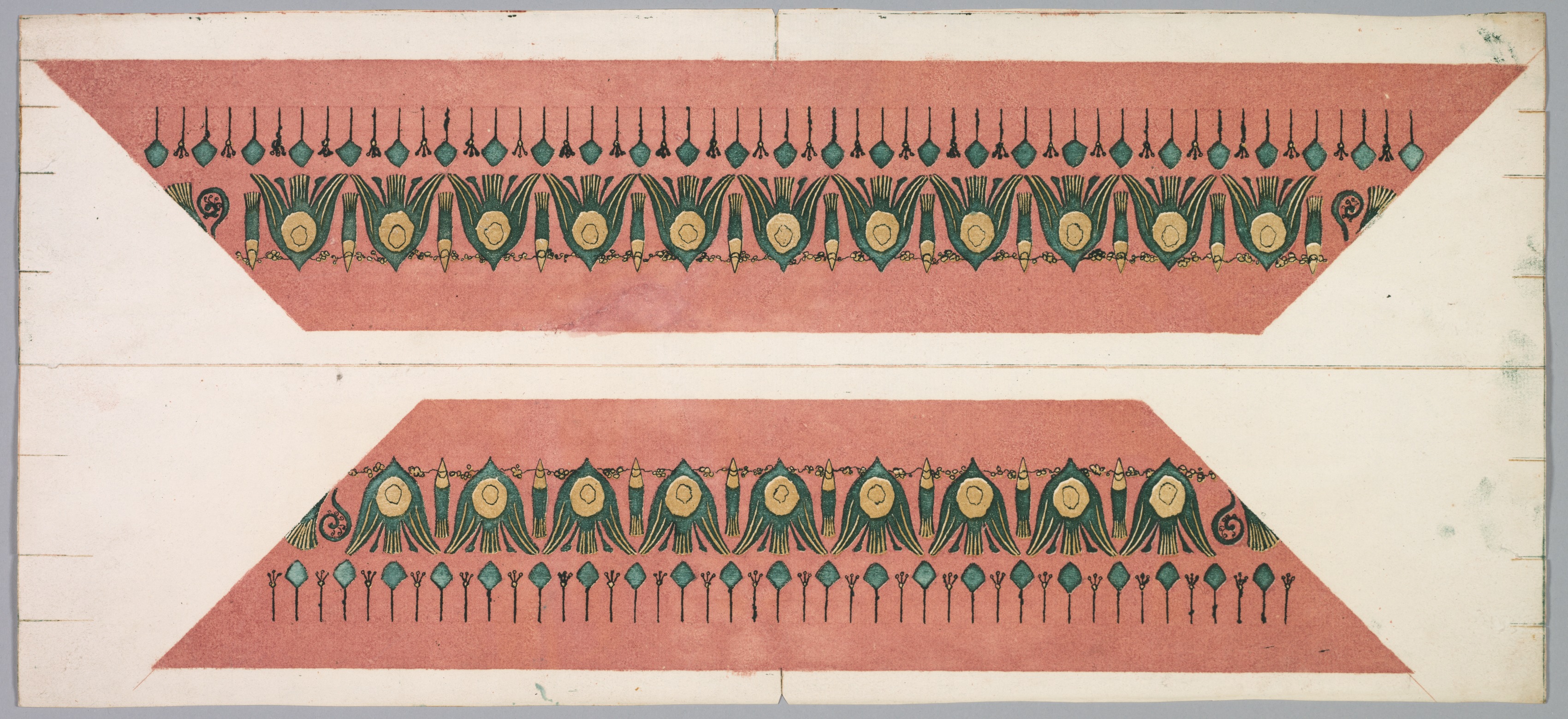 Theodore Roussel, Embers Glow: Lotus Pattern Frame