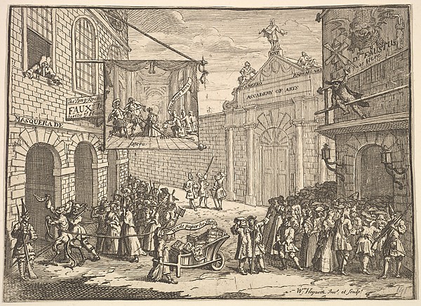 William Hogarth, Masquerades and Operas