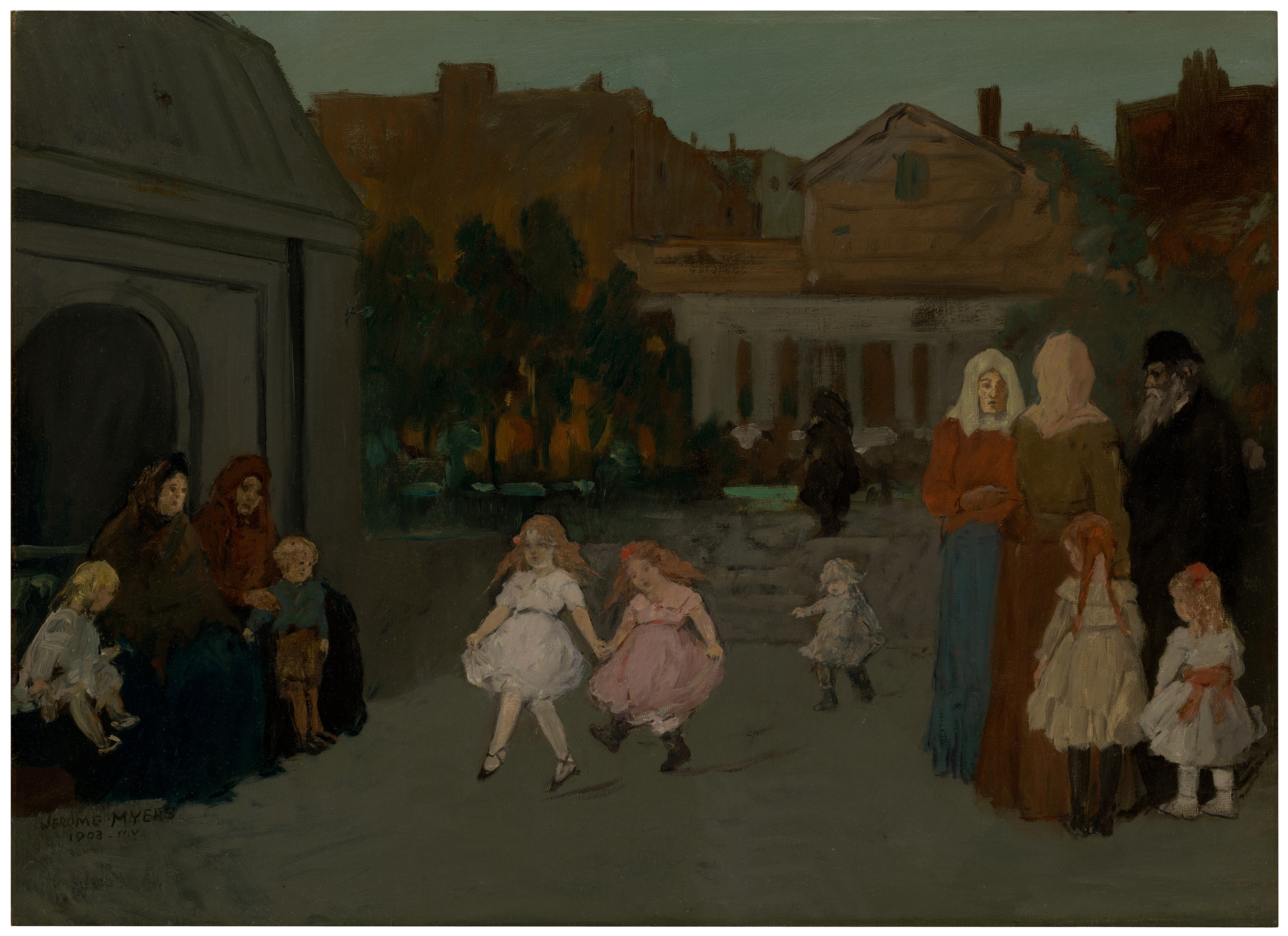 Jerome Myers, Children Dancing