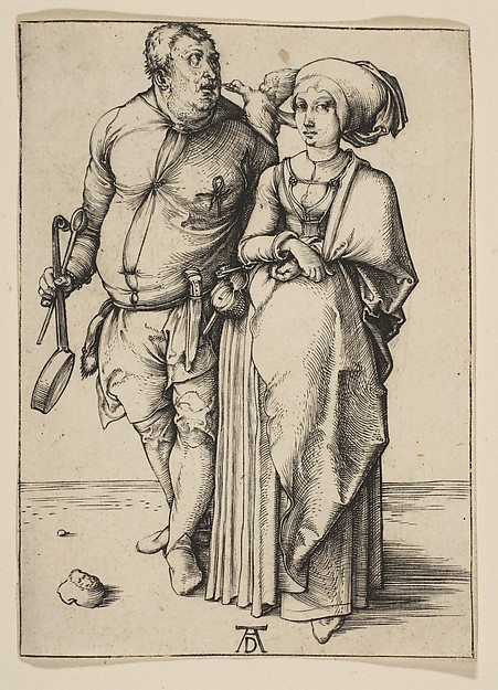 Albrecht Dürer, The Cook and His Wife