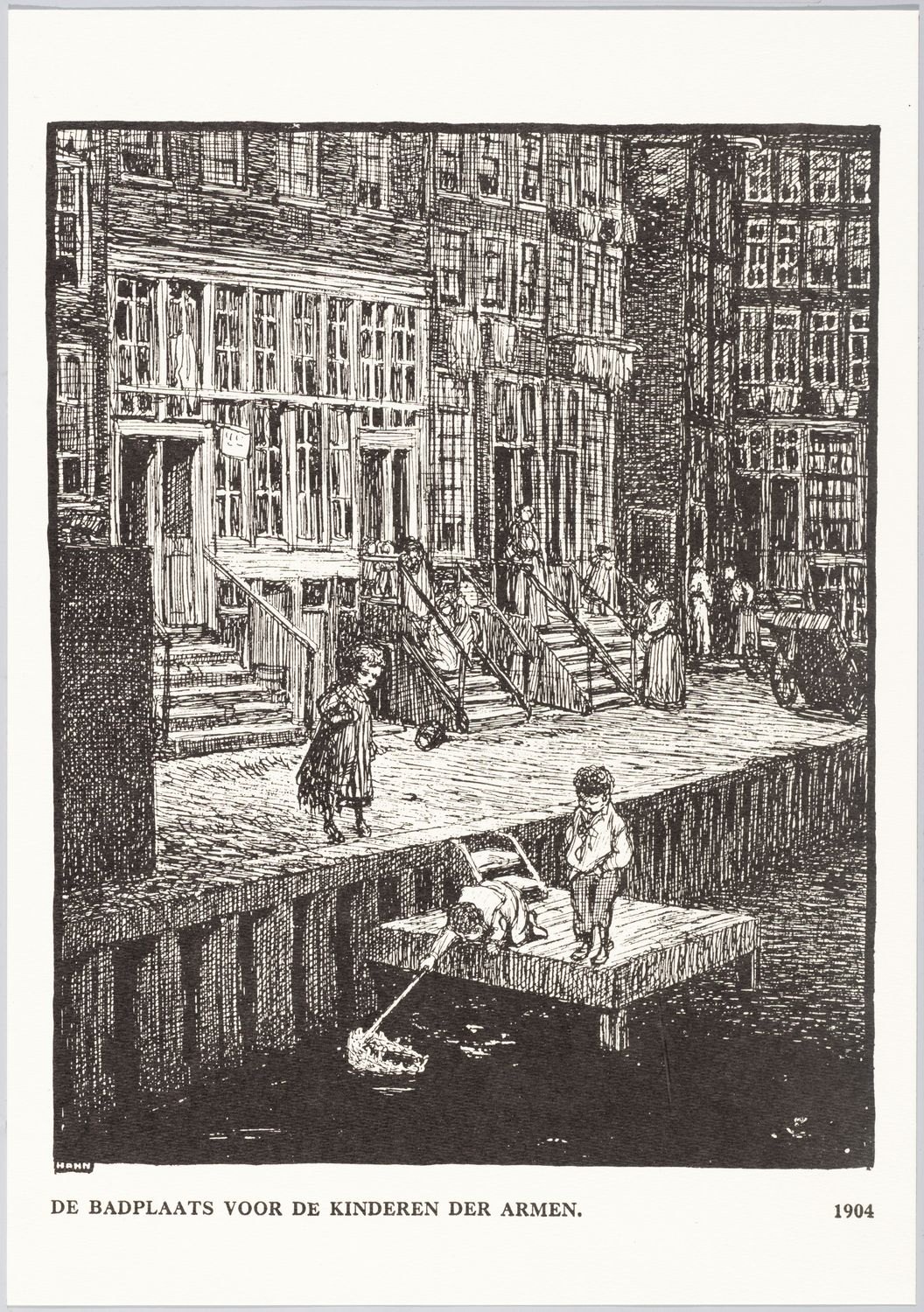 Hahn, Albert,draughtsman., "Aangeboden ter gelegenheid van de opening Vakbondswinkel te Utrecht"