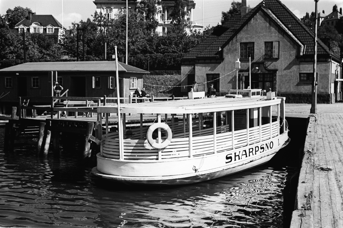 Anders Beer Wilse, Prot: Skarpsno Ferge