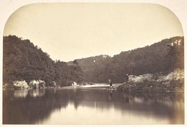 Roger Fenton, Salmon Pool on the River Ribble