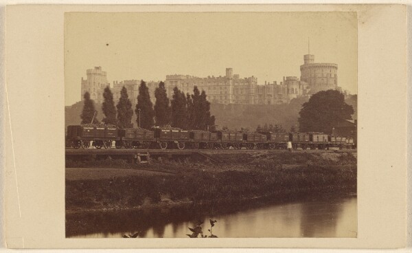 George Washington Wilson, [Windsor Castle, as seen from the River Thames]