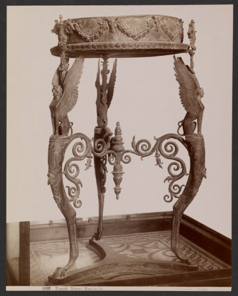 Giorgio Sommer, [table, Museo Nazionale, Naples]