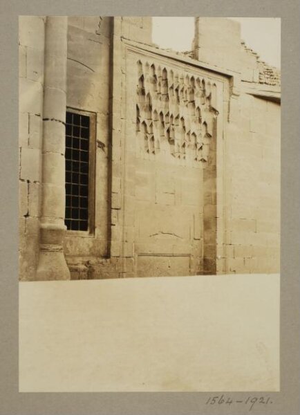 K.A.C. Creswell, Stalactite ornament of doorway at building attached to the mausoleum of Mamluk Amir Tarabay al-Sharifi, Cairo
