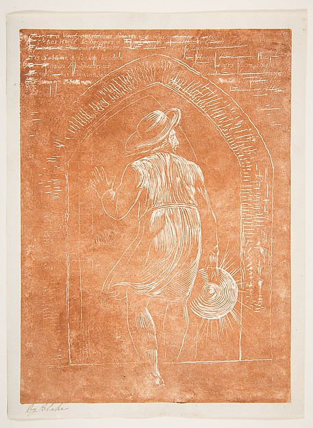 William Blake, Frontispiece to Jerusalem, the Emanation of the Great Albion
