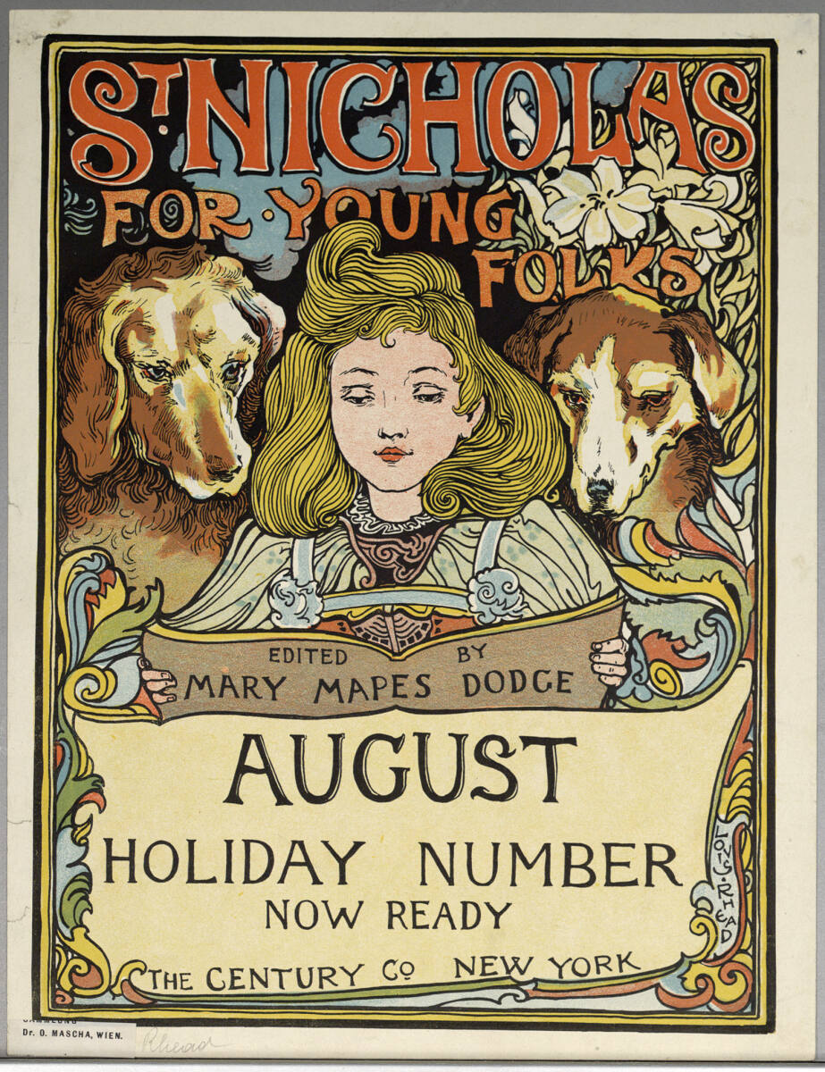 LouisJohnRhead, ST. NICHOLAS FOR YOUNG FOLKS; AUGUST HOLIDAY NUMBER; THE CENTURY CO. NEW YORK; 1894