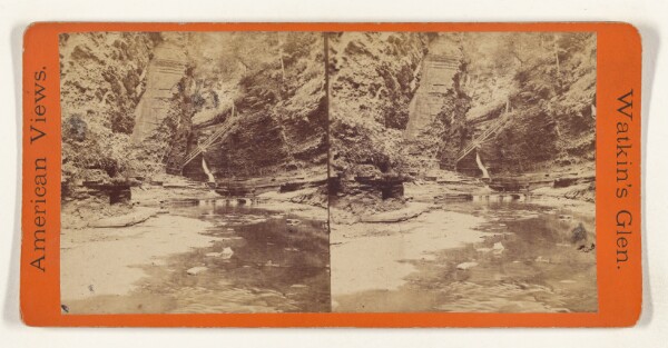Edward and Henry T. Anthony & Co., General View of Cathedral Glen. [Watkin's Glen, New York]