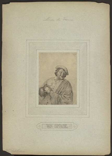 Adolphe Braun, [The Dutchman by Van Ostade, Musee de Vienne]