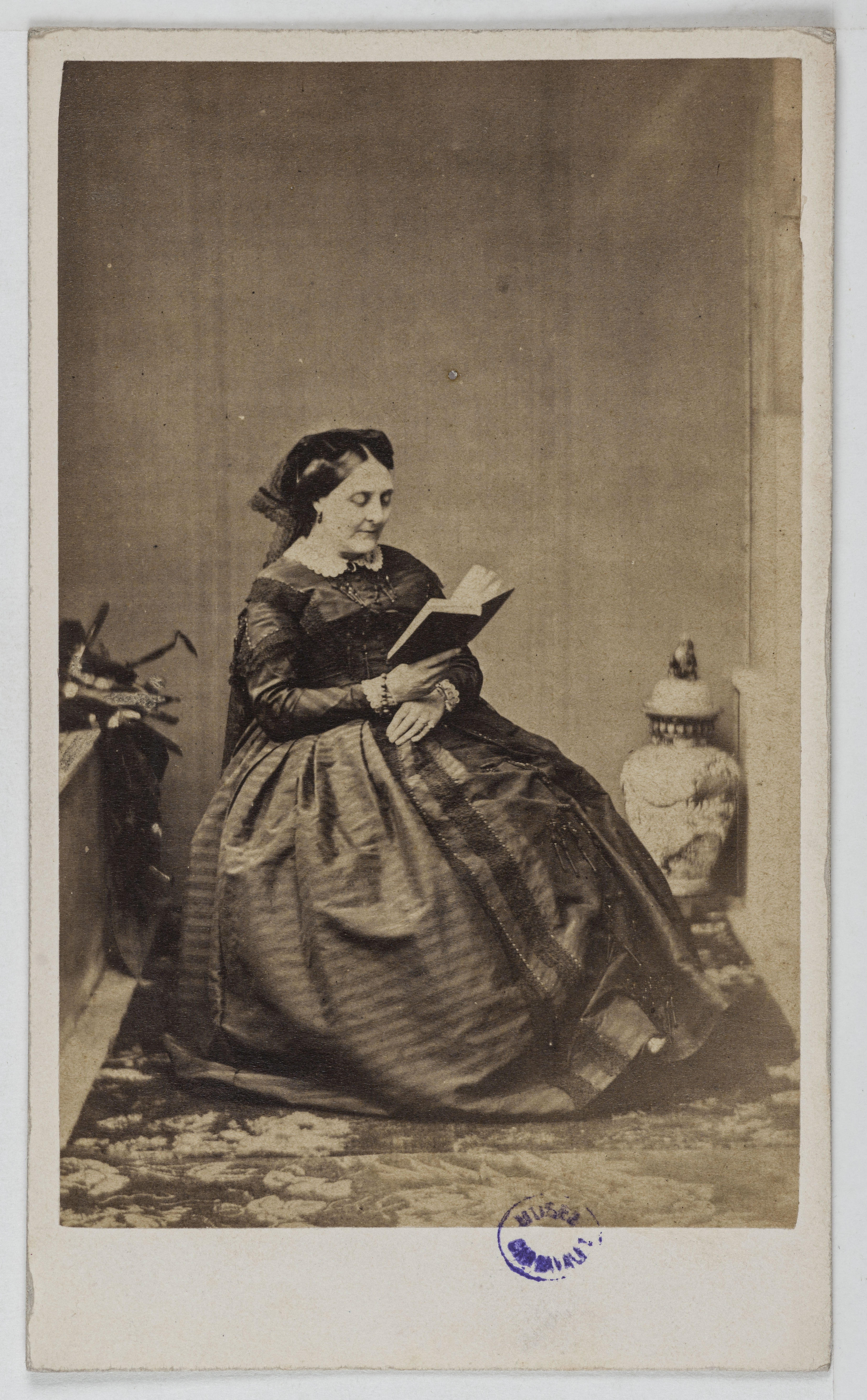 Anonyme, Portrait de Marie-Thécle de Monttessuy, comtesse de Nieuwerkerke.