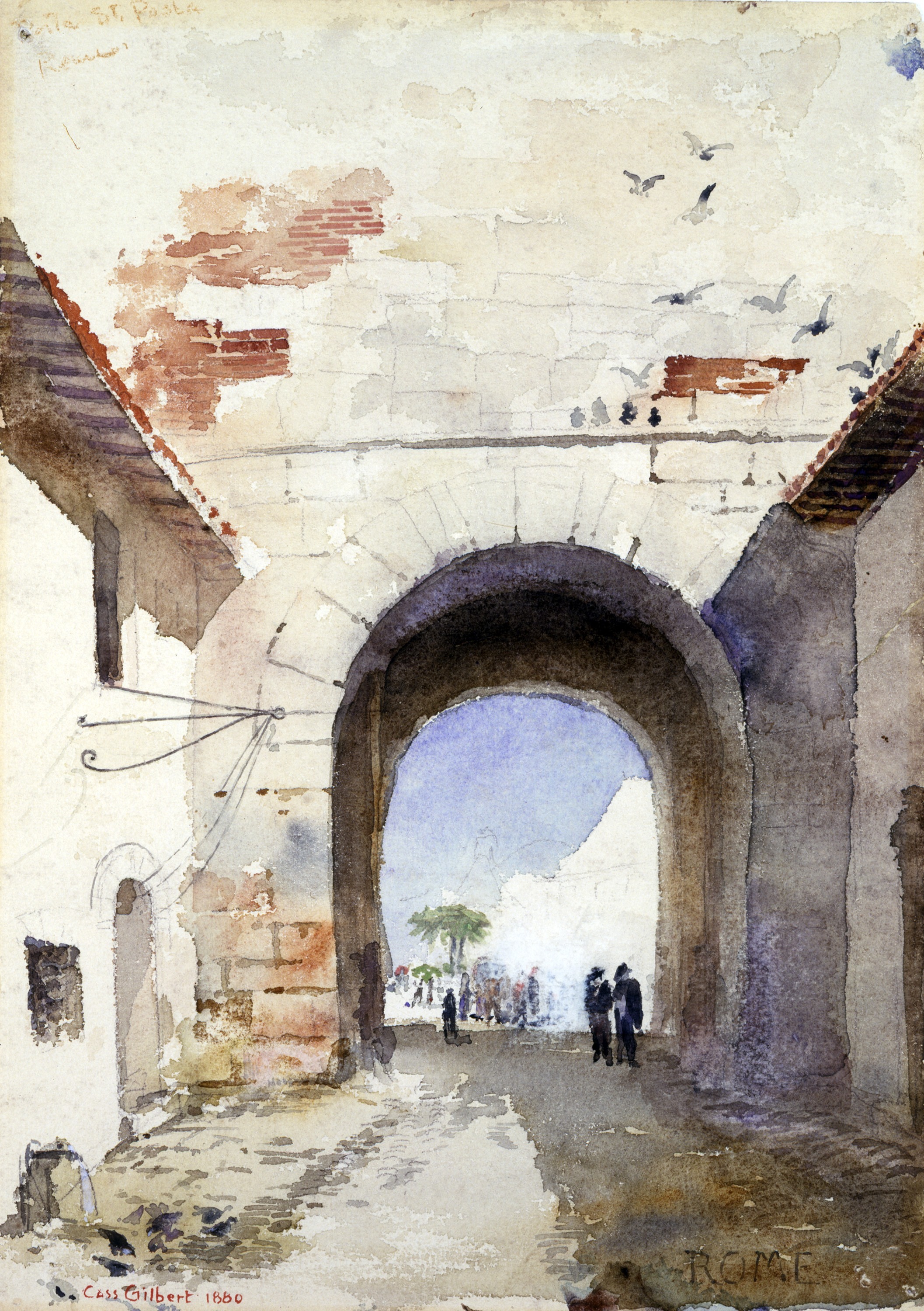 Cass Gilbert, Porta San Paulo, Rome
