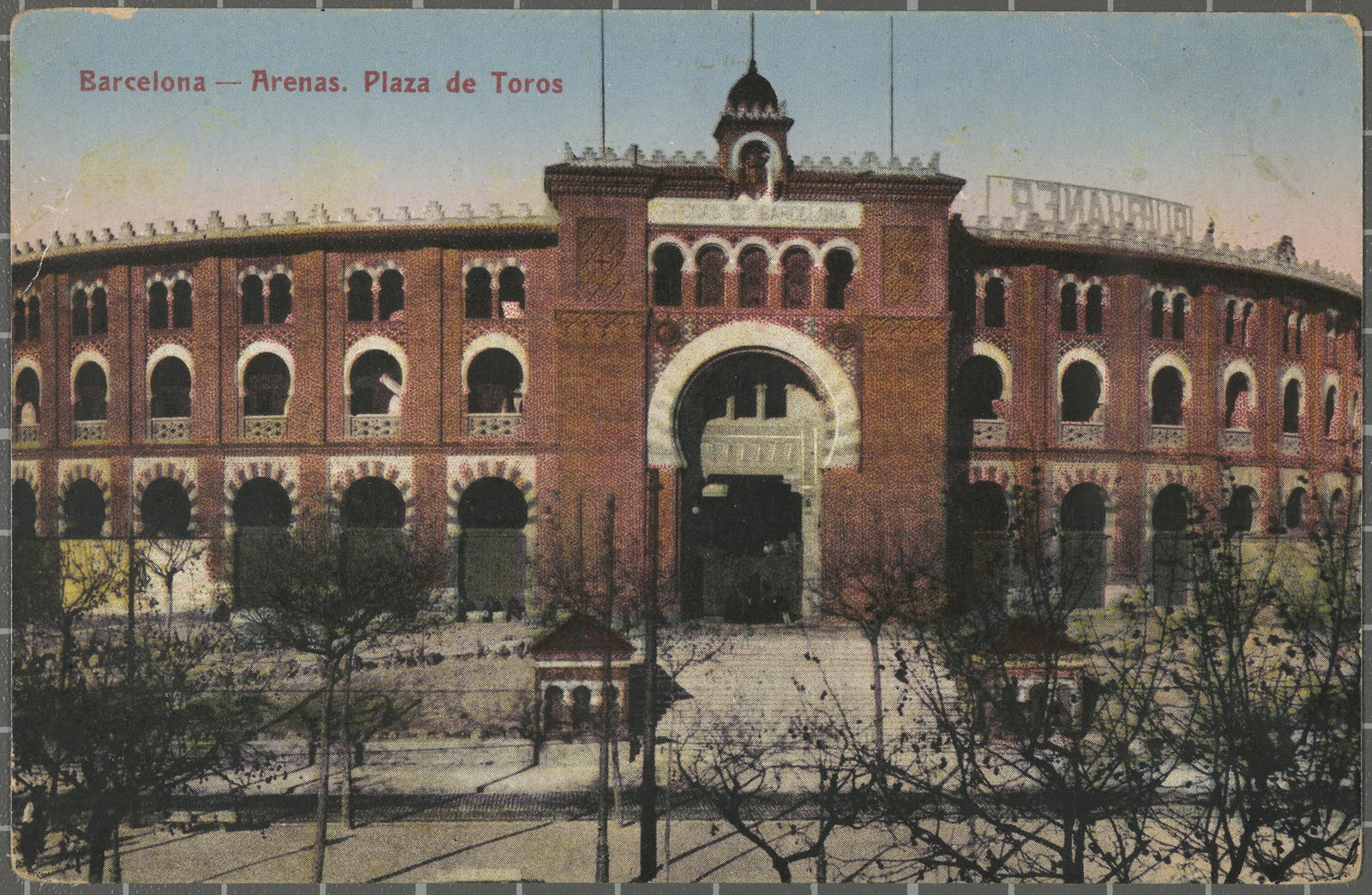 Desconegut, Barcelona - Arenas. Plaza de Toros