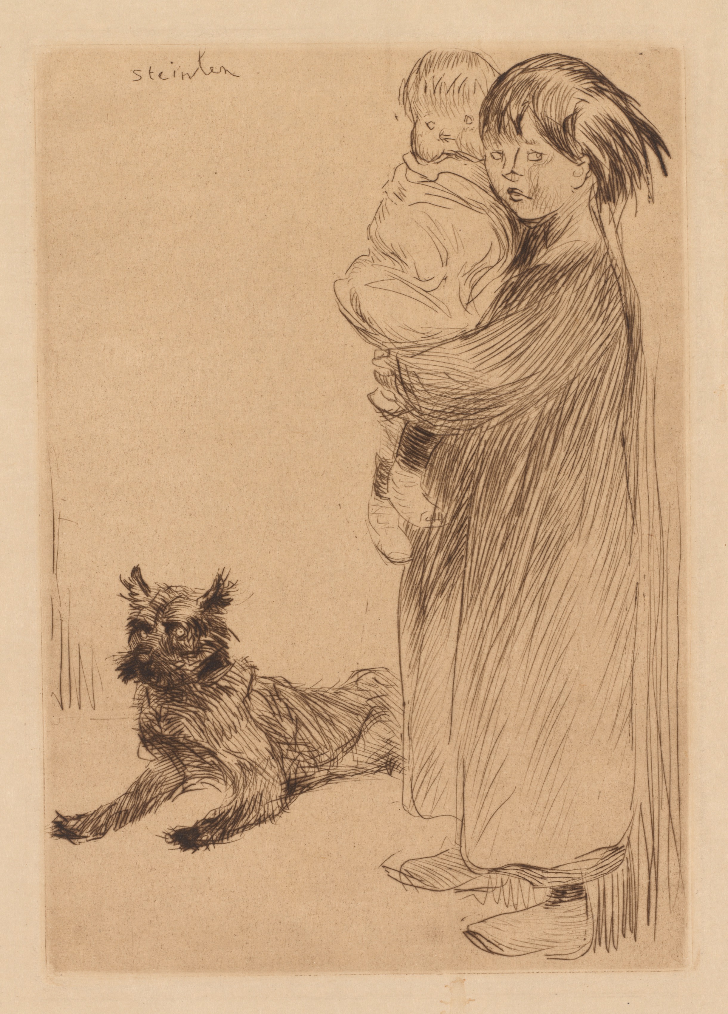 Théophile Alexandre Steinlen, The Big Sister (La Grande Soeur)