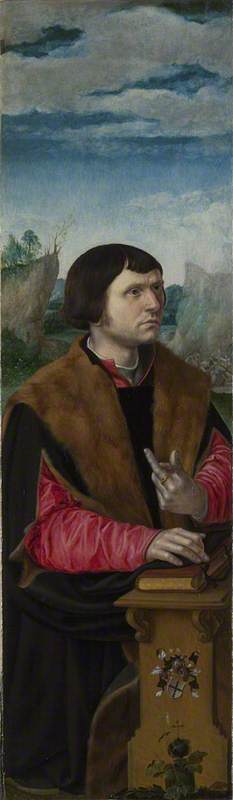 Pieter Coecke van Aelst, Donor: Left Hand Shutter