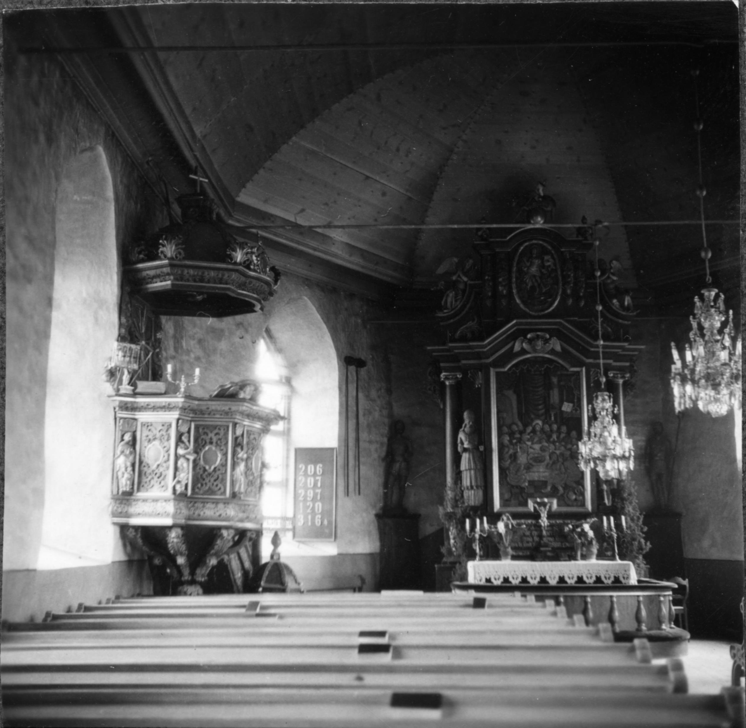 Olle Hellström, Borgviks kyrka