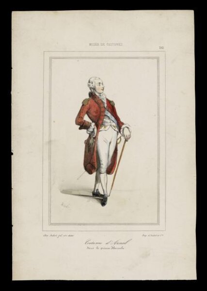unknown, H Beard Print Collection