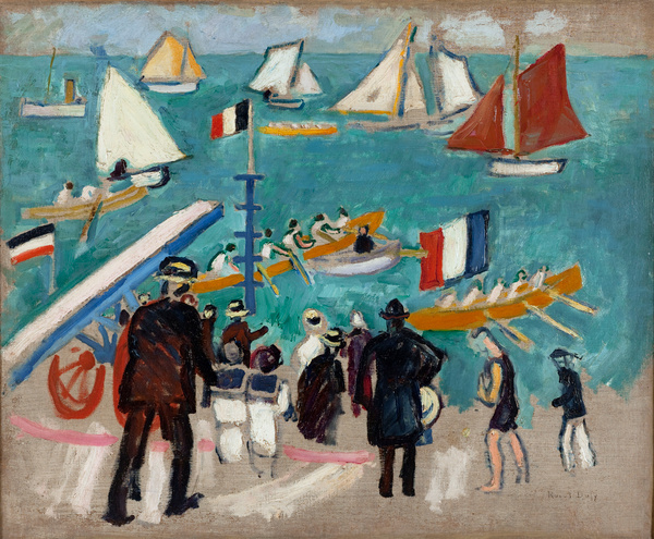 Raoul Dufy, Les régates