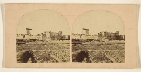 Francis Frith, Baalbec. Seen from the South-East. The Ancient Heliopolis, or City of the Sun.