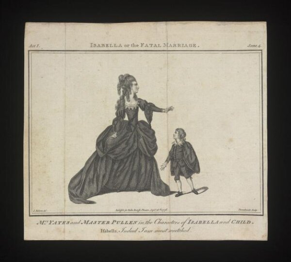 James Roberts, Isabella or the Fatal Marriage