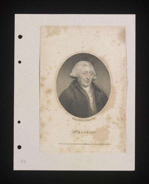 Sir William Beechey, Charles Macklin