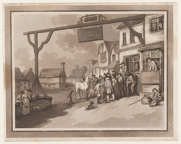 Thomas Rowlandson, Crawley (An Excursion to Brighthelmstone)