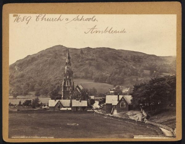 Francis Frith, Church & Schools Ambleside