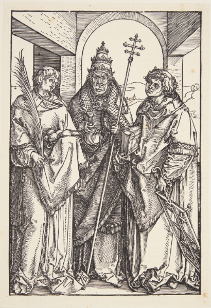 Albrecht Dürer, Helgenerne Skt. Laurentius, Sixtus og Stefan