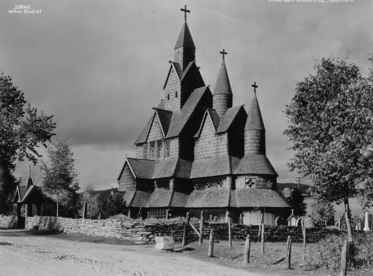 Anders Beer Wilse, Heddal stavkirke