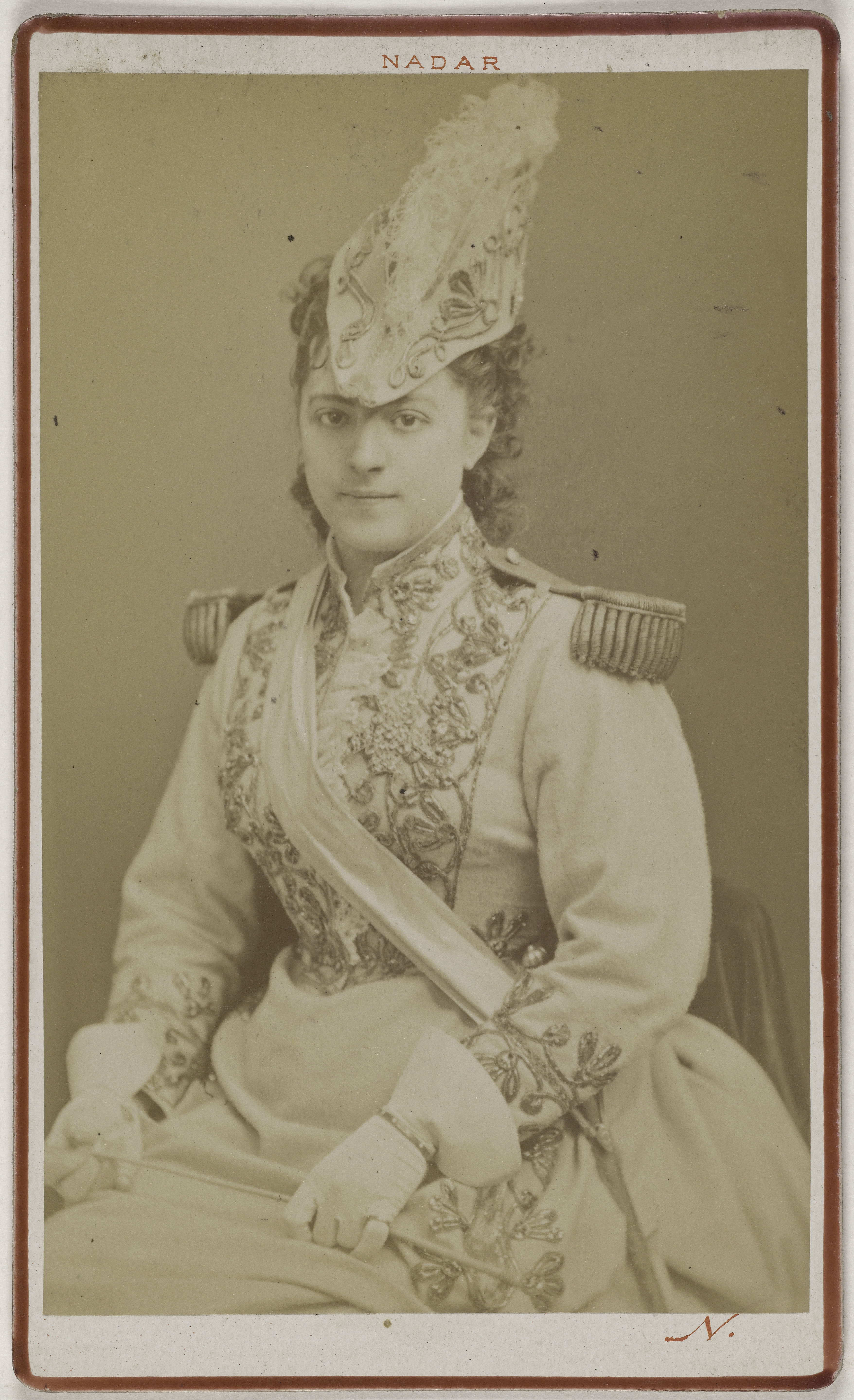 Atelier Nadar, Portrait de Dareine (actrice)