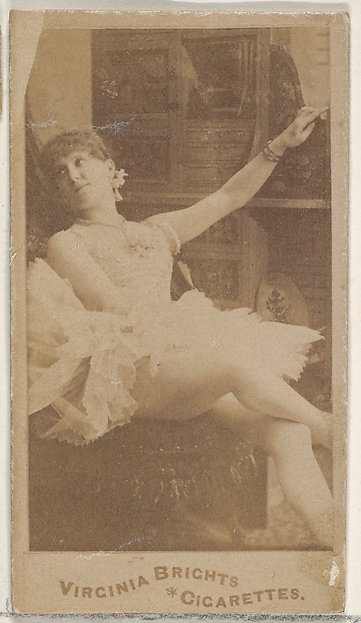 Allen & Ginter, From the Actors and Actresses series (N45, Type 4) for Virginia Brights Cigarettes
