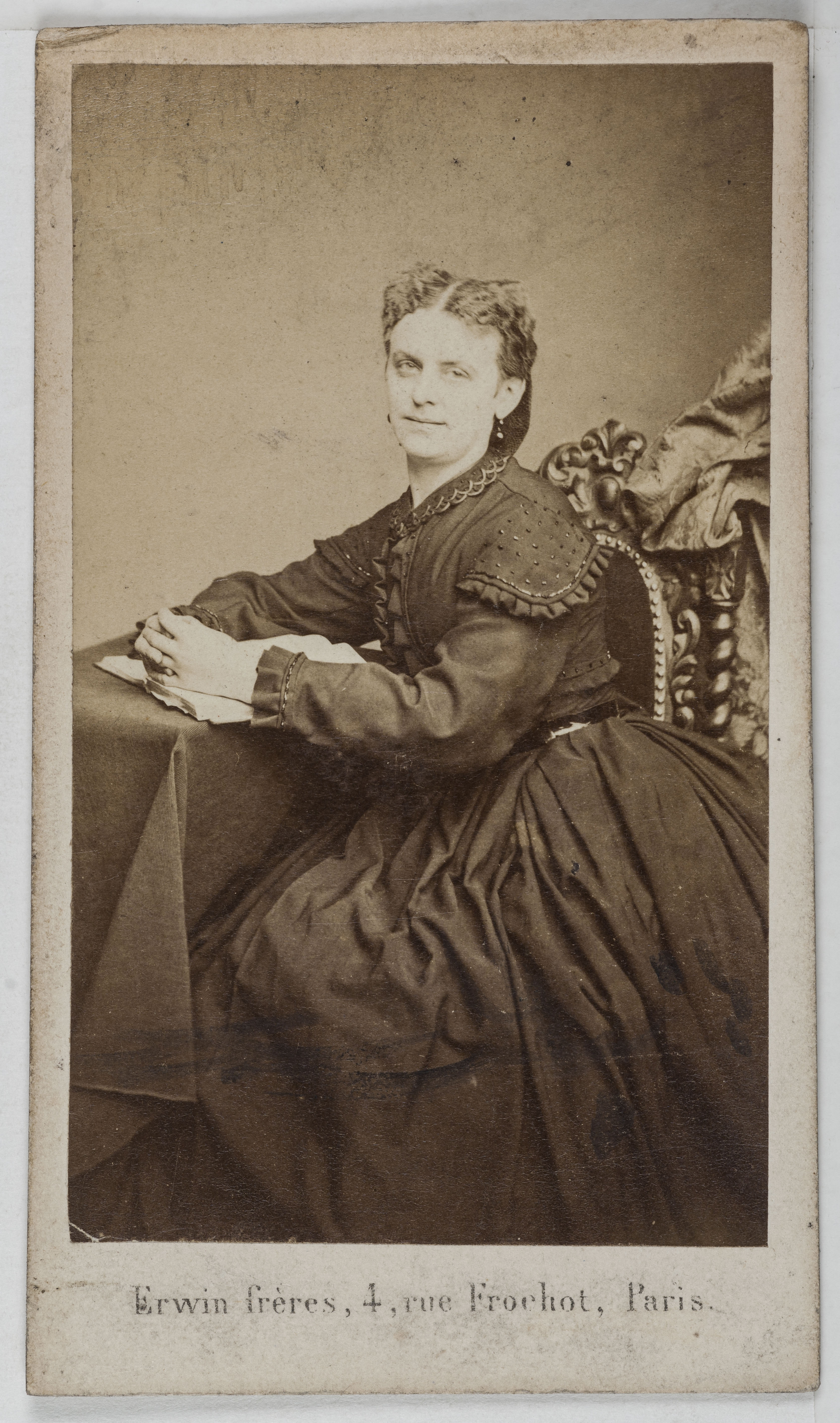 Erwin & Ernest Hanfstaengl, Portrait de Palmiskon, actrice.