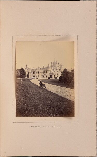 George Washington Wilson, Balmoral Castle, from s.w.