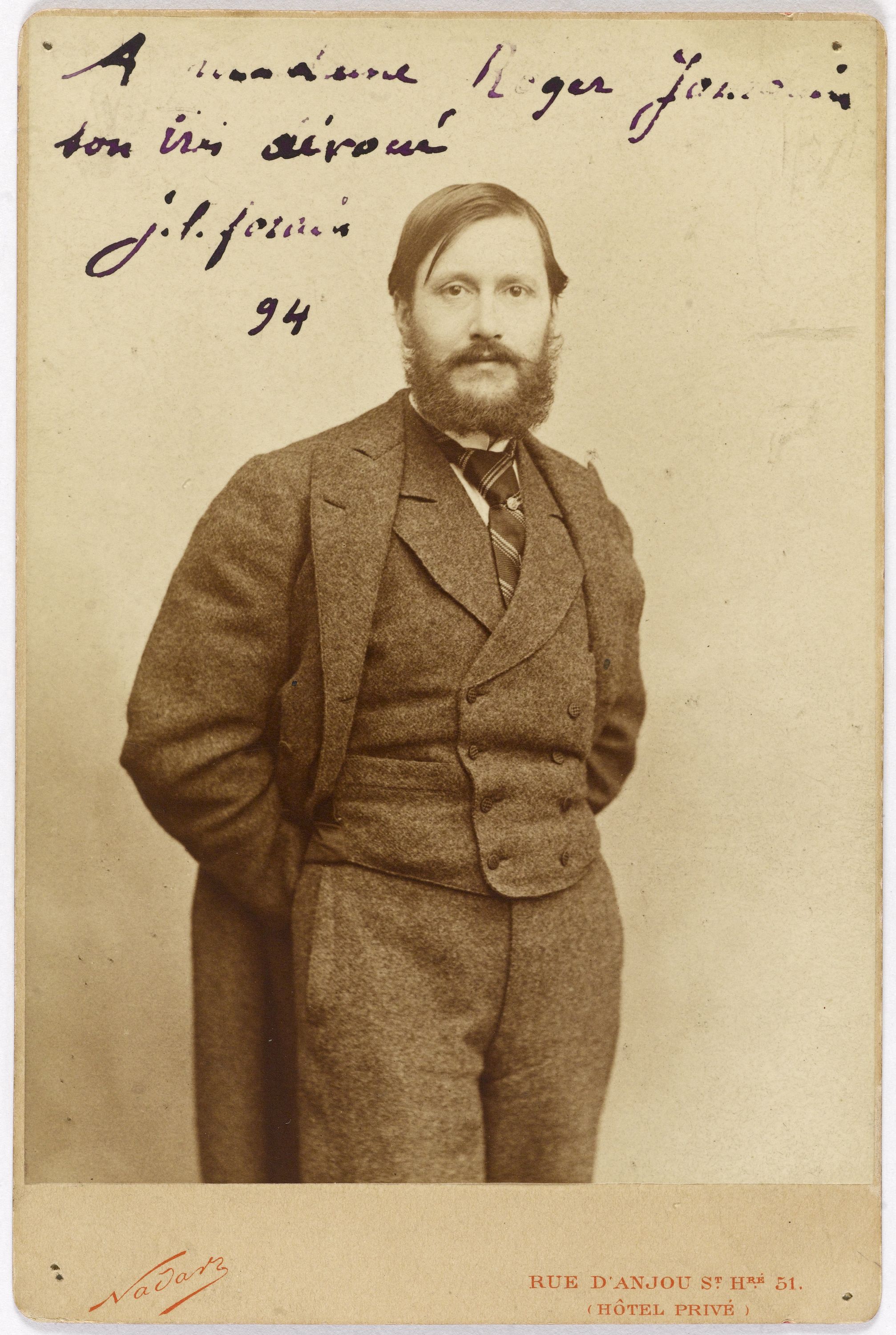Atelier Nadar, Portrait de Jean Louis Forain, (1852-1931), peintre dessinateur