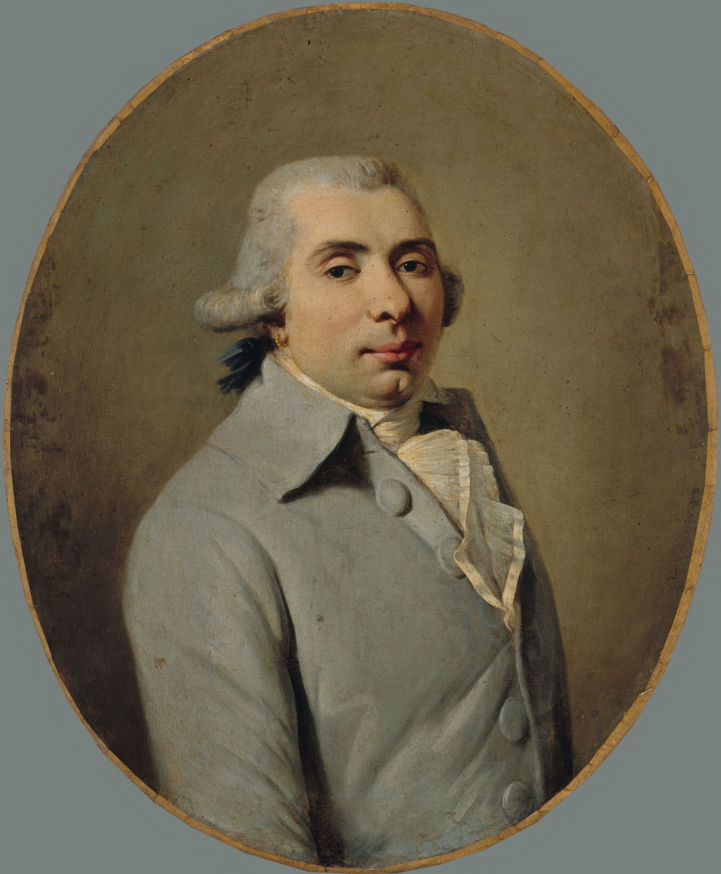 Anonyme, Portrait d'homme d'époque révolutionnaire