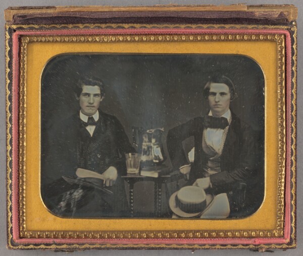 Unknown, [Portrait of J.M. Quay and W.A.H. Town]