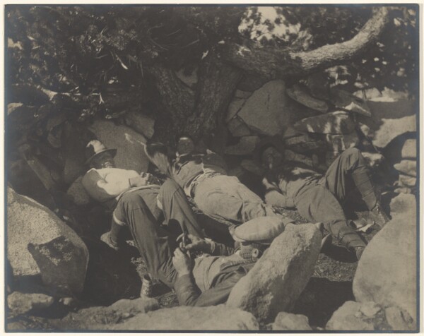 Louis Fleckenstein, Noonday Siesta on San Jacinto Peak