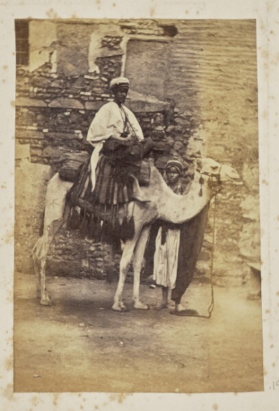 Unknown, [Two men and a camel]