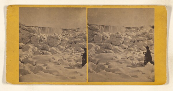 John B. Heywood, Ice Bridge. [Niagara Falls, New York]