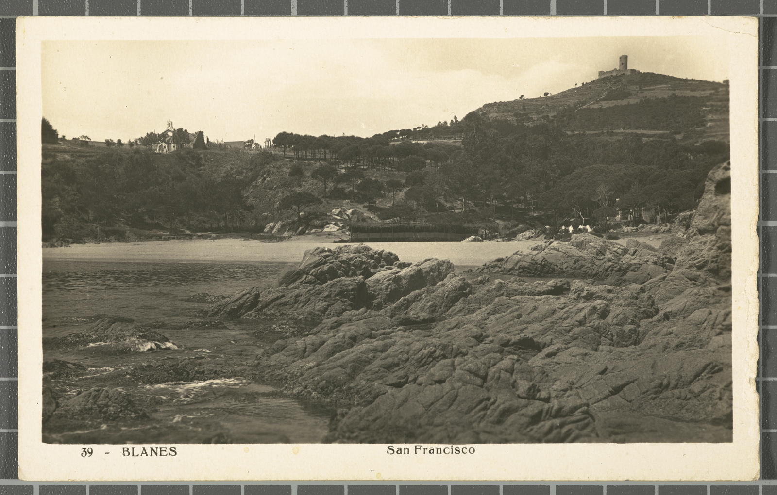 Desconegut, 39 - Blanes. San Francisco