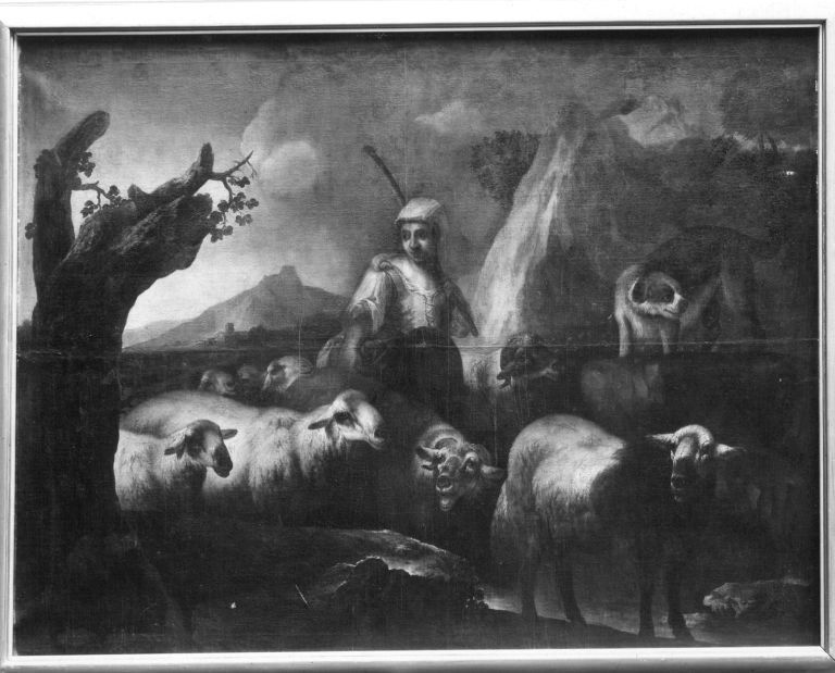 Philipp Peter Roos, Heimziehende Herde mit Hirten