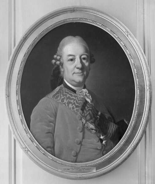 Per Krafft d.ä. (Attributed to), Carl Reinhold von Fersen, 1716-86.