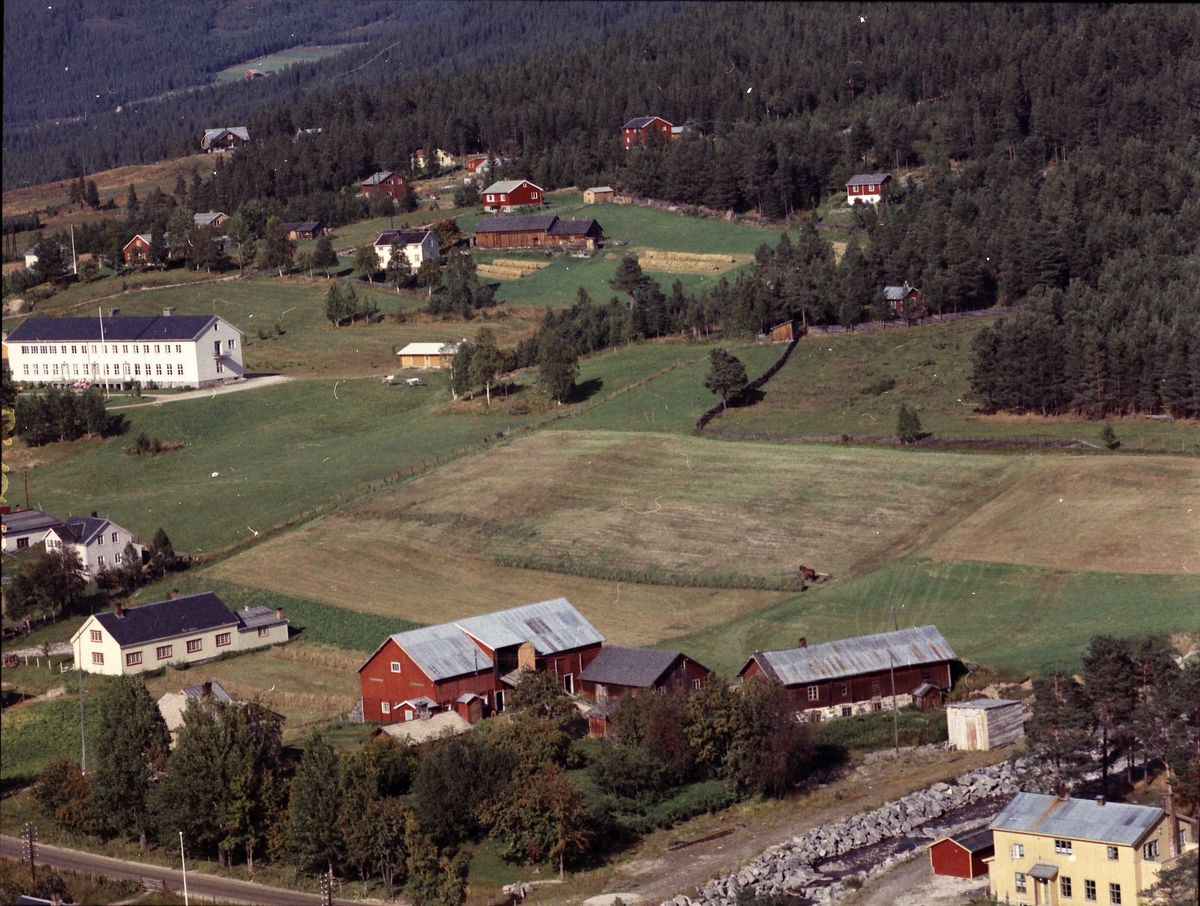 Widerøes Flyveselskap A/S, Oversikt over deler av Alvdal.